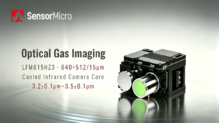 Pencitraan Gas Optik Inti Inframerah Berpendingin 640x512/15µm #inframerah#shorts