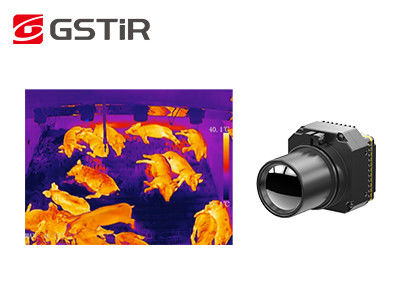 Manual 4V ~ 6V Thermal Camera Core dengan fokus tetap Athermal 19mm/24mm