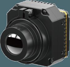 Manual 4V ~ 6V Thermal Camera Core dengan fokus tetap Athermal 19mm/24mm