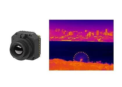 Uncooled LWIR Thermal Camera Module 400x300 60Hz With Industrial Thermography