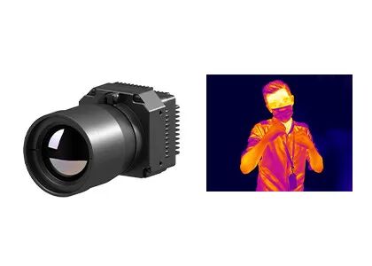LWIR Uncooled Infrared Camera Core 1280x1024/12μm Dengan Clear Thermal Imaging