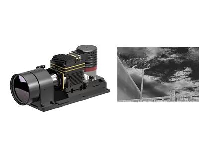 Kamera Deteksi Kebocoran Gas Inframerah Industri Petrokimia Dengan Lensa 23mm