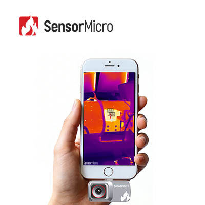 Ultra-Kompak 256×192 Resolusi 12μM Ukuran Pixel Plug-In Thermal Camera Infrared Camera Module