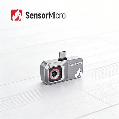 256×192/12μm Resolusi Plug-in Thermal Camera dengan USB2.0 Interface dan Desain Focus Free