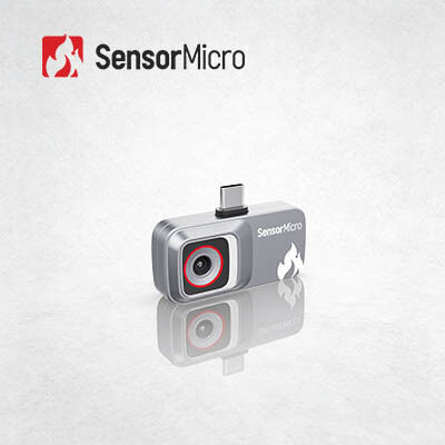 Kamera Pencitraan Termal Lampiran Smartphone Terjangkau dengan Resolusi 120×90 dan Paket Tingkat-Wafer Ukuran Piksel 12μm