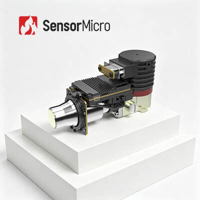 320x256 Resolusi 10.3-10.9μm Jangkauan spektral 20mK NETD Modul Pencitraan Termal Dingin untuk Deteksi Kebocoran Gas