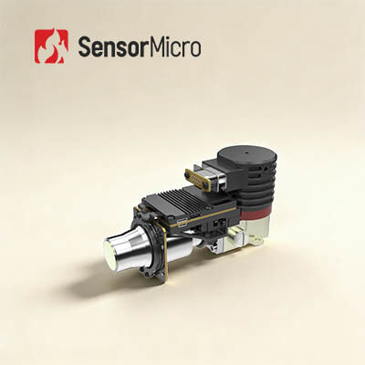 320x256 Resolusi 30μm Pixel Pitch 10mK NETD Modul Kamera Infrared Dingin untuk Deteksi Kebocoran Gas MWIR