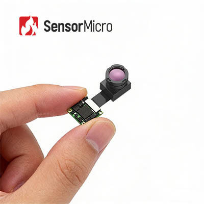 256x192 Resolusi 12μm Ukuran piksel Uncooled Infrared Thermal Camera Module untuk pengamatan malam