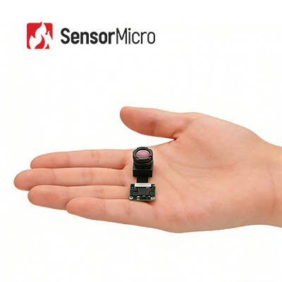 256×192 Resolusi 12μm Uncooled Infrared Camera Module untuk Surveillance Keamanan dengan Desain Kompak 17×17mm