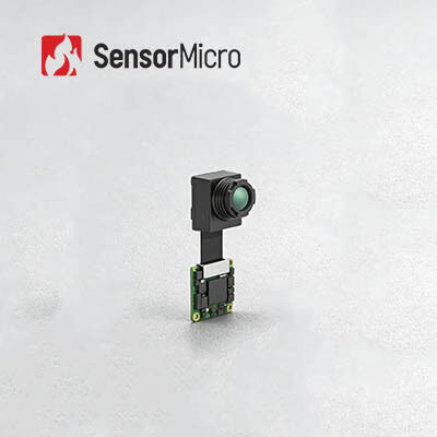 Mini 256x192 Resolusi 12μm Ukuran Pixel Uncooled FPA Thermal Camera Core dengan Fungsi Termografi