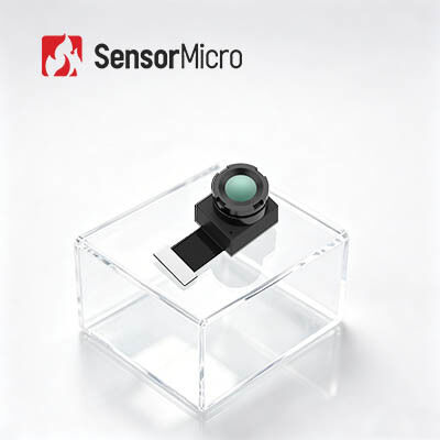 256x192 Resolusi 12μm Pixel Pitch Focus Modul Kamera Termal LWIR Gratis untuk Termografi