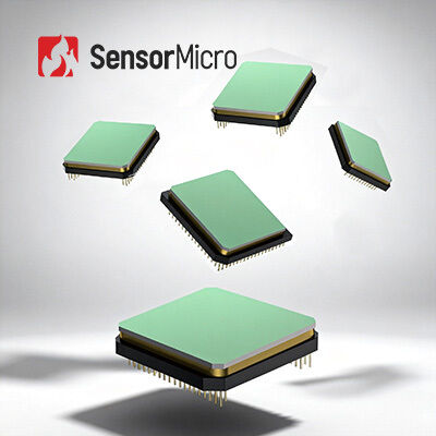 Resolusi 1280x1024 12μm Pixel Pitch Sensitivitas Tinggi Detektor FPA Tanpa Pendingin untuk Pencitraan Termal