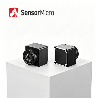 640x512 Resolusi 12μm Ukuran Pixel Uncooled Thermal Camera Core dengan ≤25mK NETD