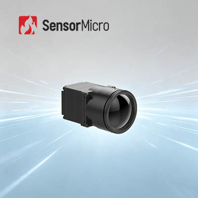HD 1280x1024 Resolusi 12μm Pixel Pitch 30Hz Frame Rate LWIR Thermal Imaging Module dengan Infrared Detector Uncooled