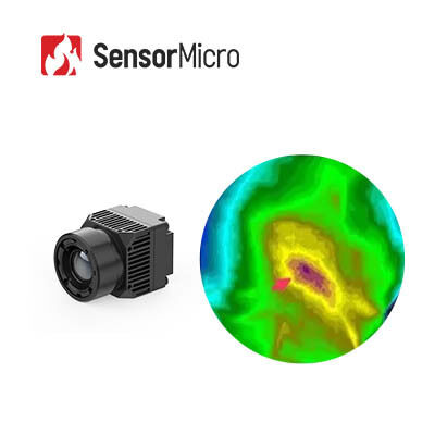 Kamera Termal VOx Untuk Deteksi Demam, Inti Kamera LWIR 400x300 / 17μm