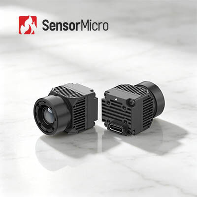 LWIR Modul Kamera Termal Pemindaian Demam 400x300/17μm untuk Diagnosis Medis
