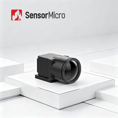 1280x1024 Resolusi 12μm Ukuran Pixel VOx Bahan Sensitif Modul Kamera Infrared Tidak Dingin Inti Kamera Termal