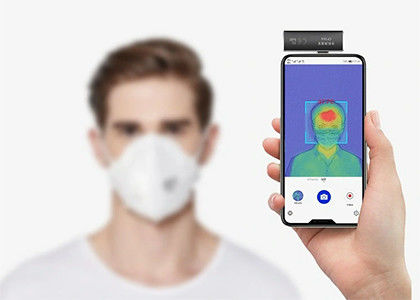 CB360 Konsumsi Daya Rendah 120x90 / 17μm Inti Kamera Termal untuk Pengukuran Suhu Tubuh Manusia